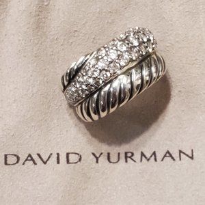 David Yurman Large Crossover Ring
